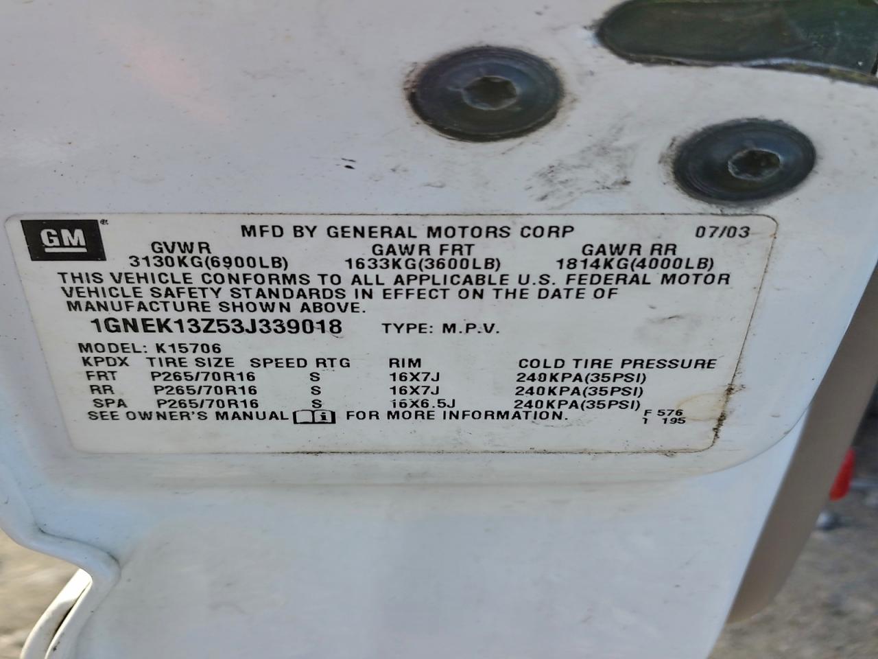 Chevrolet Tahoe K1500 Image 11