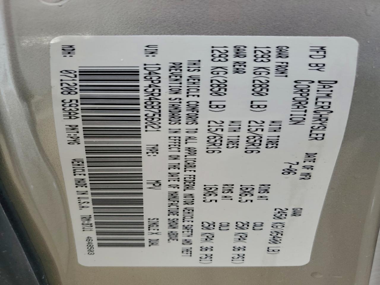 Dodge Caravan Sxt Image 10